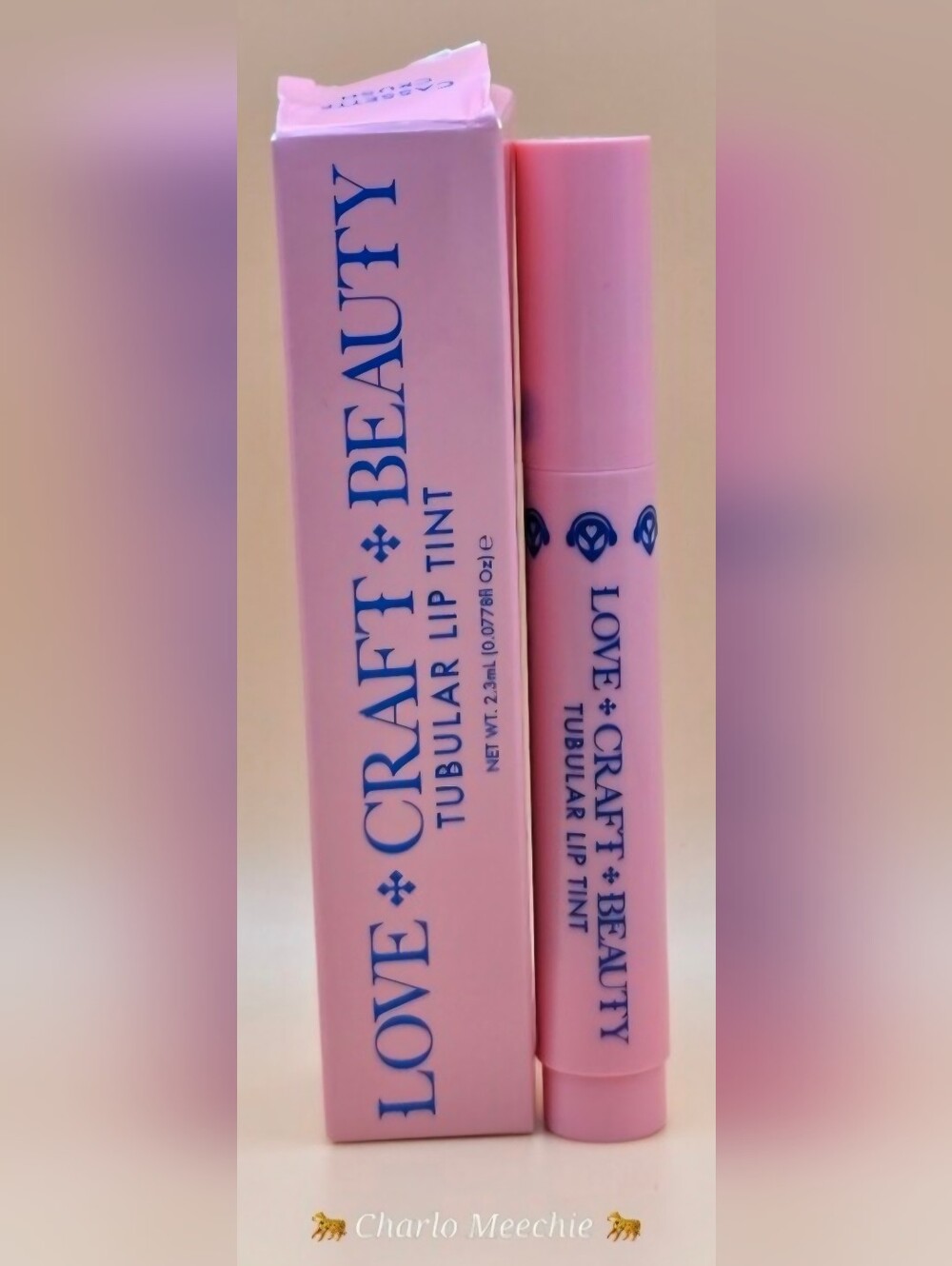 Love Craft Beauty Tubular Lip Tint Cassette Crush Pink Stain Marker NIB